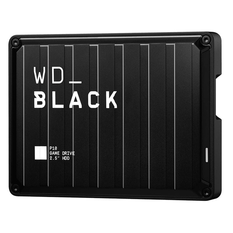 Western Digital 5TB WD_BLACK P10 Game Drive, ulkoinen 2.5" kiintolevy, USB 3.2 Gen1, musta