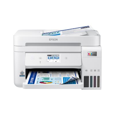 Epson EcoTank ET-4856 -värimustesuihkumonitoimilaite, A4, valkoinen