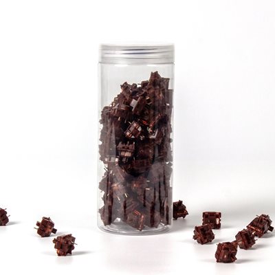 Keychron Gateron Phantom Switch -kytkinsarja, Phantom Brown, 110 kpl