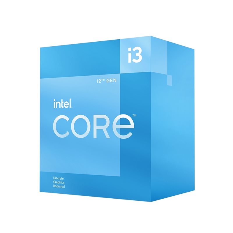 Intel (Outlet) Core i3-12100F, LGA1700, 3.30 GHz, 12MB, Boxed