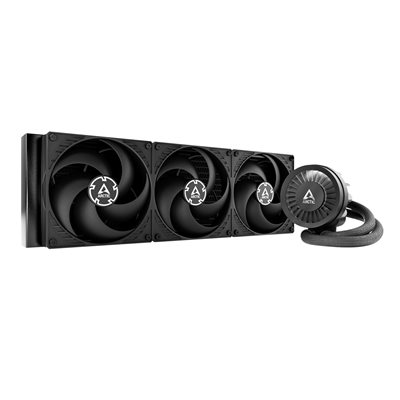 ARCTIC Liquid Freezer III 420 (Black), 420mm AIO-nestejäähdytysratkaisu prosessorille, musta