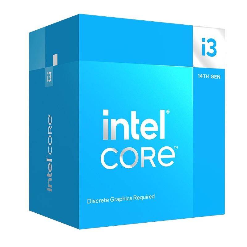 Intel (Outlet) Core i3-14100F, LGA1700, 3.50 GHz, 12MB, Boxed