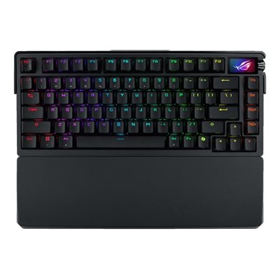Asus ROG Azoth Extreme, langaton mekaaninen pelinäppäimistö, 75%, ROG NX, musta