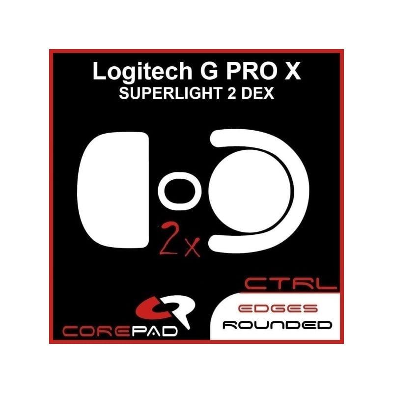 Corepad Skatez -hiiritassut, CTRL Logitech G PRO X SUPERLIGHT 2 DEX