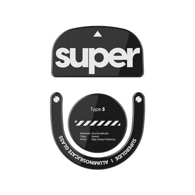 Pulsar Superglide (Type-S) for Logitech G PRO X SUPERLIGHT 2, hiiren tassusarja, musta