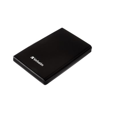 Verbatim 1TB Store 'n' Go Slim, ulkoinen SSD-levy, 3.2 Gen1 USB-C, musta