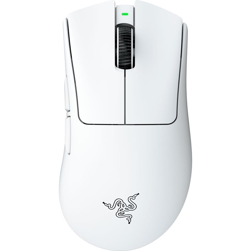 Razer DeathAdder V4 Pro, langaton pelihiiri, 30 000 DPI, valkoinen