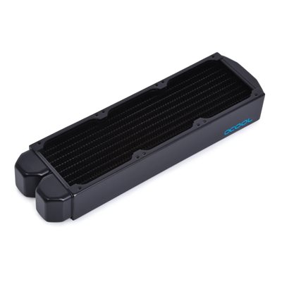 Alphacool NexXxoS HPE-45 Full Copper 80mm Triple Radiator -jäähdytin, musta