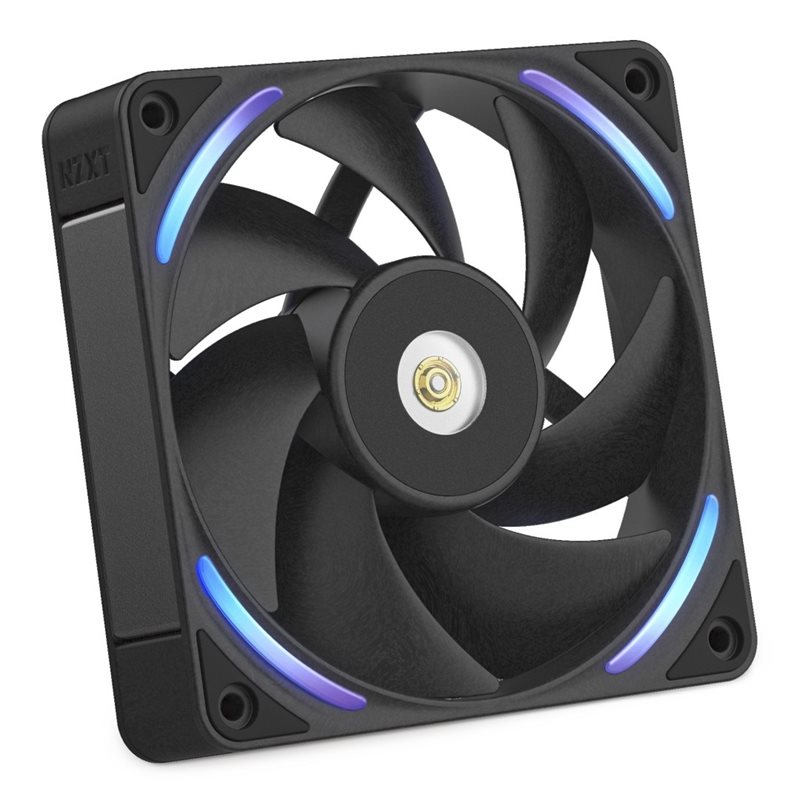 NZXT F120X, 120mm PWM-laitetuuletin, musta