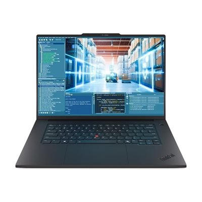 Lenovo 16" ThinkPad P1 Gen 8 21Q8, kannettava tietokone, musta