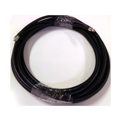 Chinmore Industry Ltd RP-SMA uros -> RP-SMA naaras -välikaapeli, 10m, musta