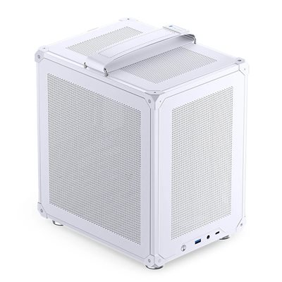 Jonsbo (Outlet) C6-ITX White, Mini-ITX -kotelo, valkoinen