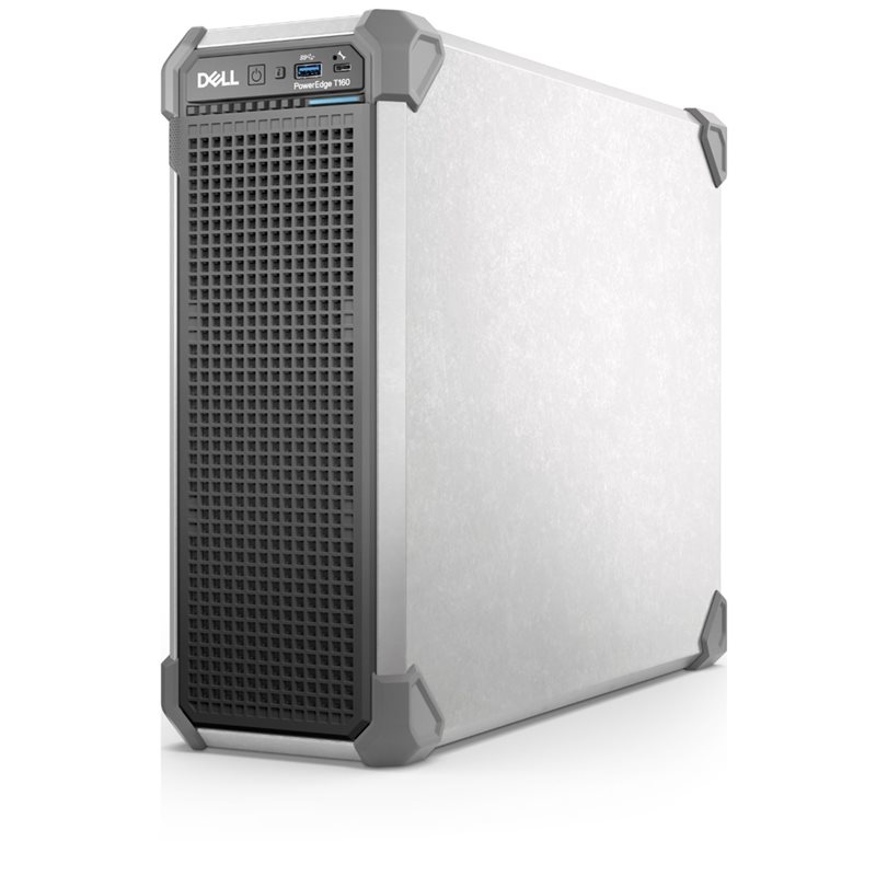 Dell T160 - tornipalvelin, hopea /musta