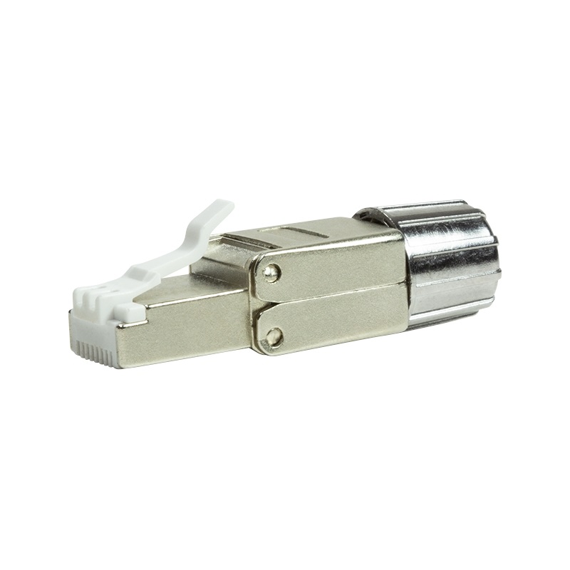 Logilink Suojattu FTP Cat8.1/6A RJ-45-kenttäliitin, hopea