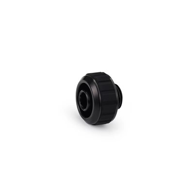 Alphacool Apex Grip SoftTube Fitting -ruuviliitin, 16/10mm, G1/4, musta