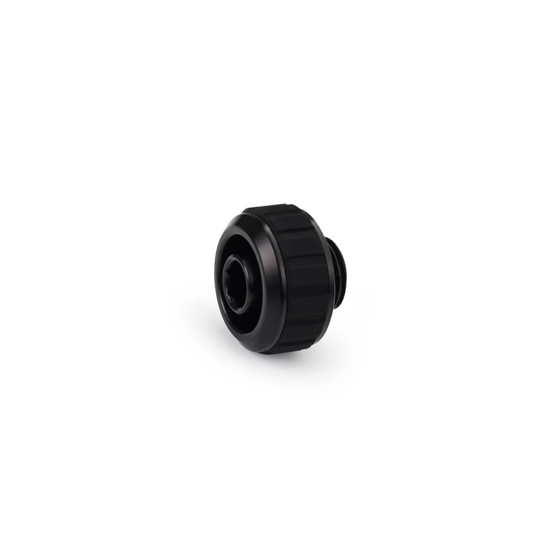 Alphacool Apex Grip SoftTube Fitting -ruuviliitin, 16/10mm, G1/4, musta