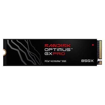 Sandisk 1TB Optimus GX PRO 850X NVMe SSD -levy, M.2 2280, PCIe 4.0 x4, 7300/6300 MB/s