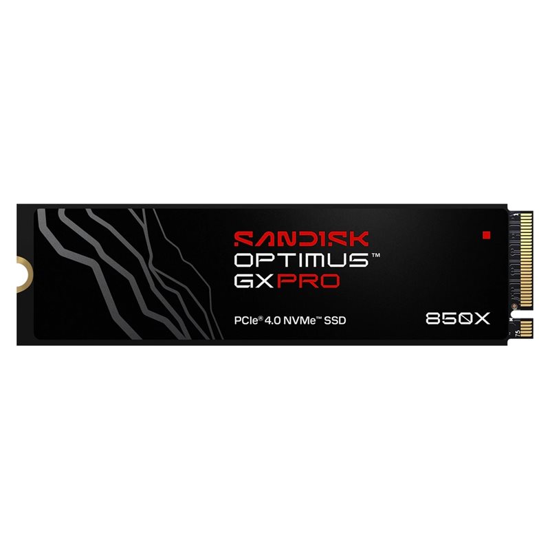 Sandisk 1TB Optimus GX PRO 850X NVMe SSD -levy, M.2 2280, PCIe 4.0 x4, 7300/6300 MB/s