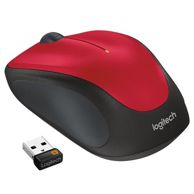 Logitech M235 langaton hiiri, punainen