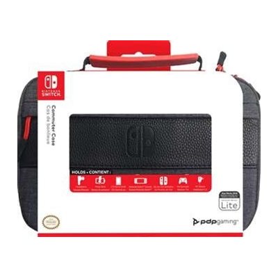PDP Commuter Case - Elite, kuljetuslaukku Nintendo Switchille, musta