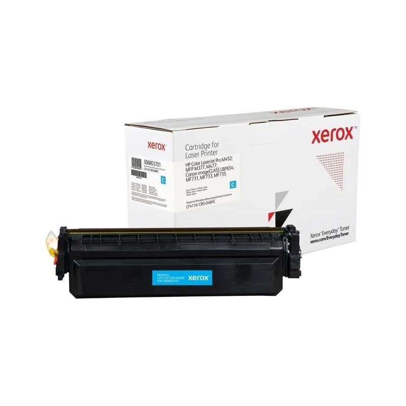 Xerox Everyday Toner, tarvikelaserväriainekasetti, syaani, jopa 5000 sivua (HP)