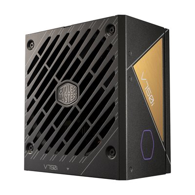 Cooler Master 750W V750 Gold i Multi, ATX-virtalähde, 80 Plus Gold, musta/kulta