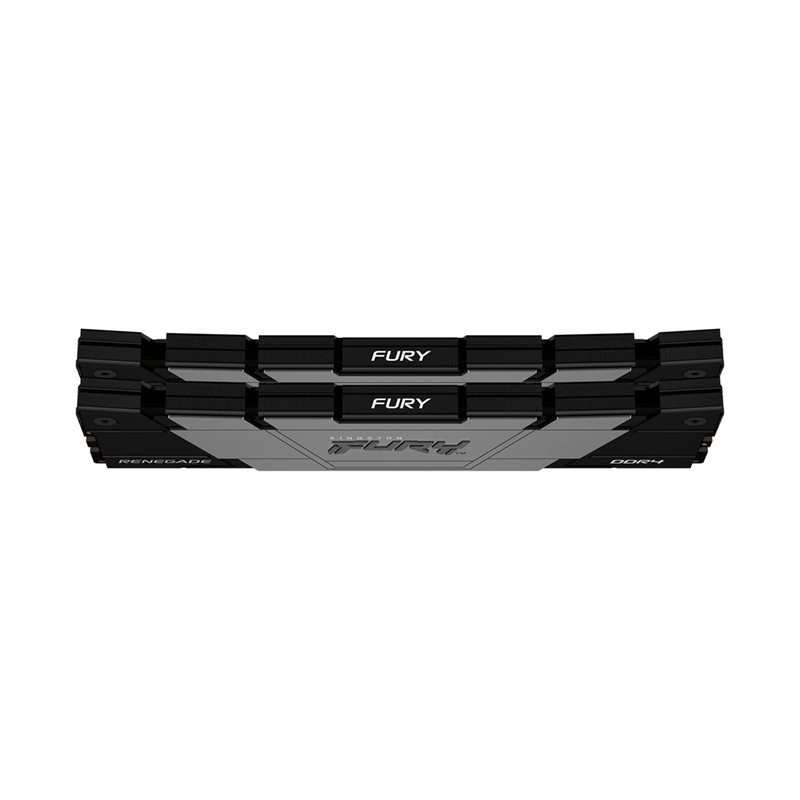 Kingston 16GB (2 x 8GB) FURY Renegade DDR4, 4600MHz, CL19, 1.50V, musta/harmaa - Kuva 2