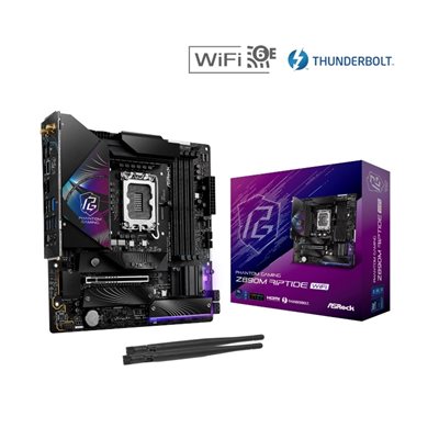 ASRock Z890M Riptide WiFi, mATX-emolevy
