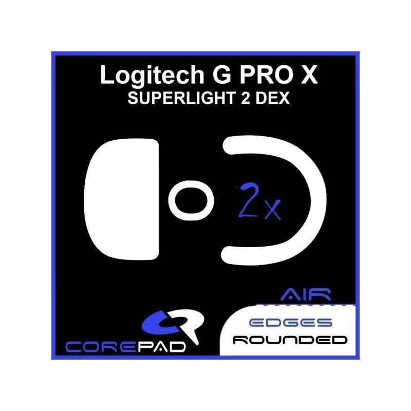 Corepad Skatez -hiiritassut, AIR Logitech G PRO X SUPERLIGHT 2 DEX