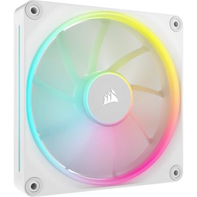 Corsair iCUE LINK LX140 RGB 140mm - Expansion kit, Single Pack, PWM-laitetuuletin, valkoinen