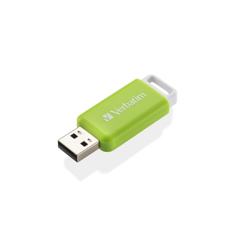 Verbatim 32GB DataBar, 2.0 USB-A -muistitikku, vihreä