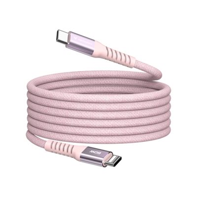 Verbatim 2.0 USB-C -kaapeli, magneettinen, PD3.0 60W, 1,2m, pinkki