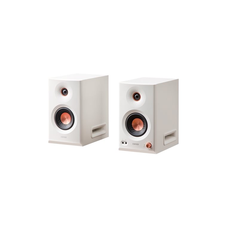 Edifier MR5 -kolmoisvahvistetut studiomonitorit, Bluetooth 6.0, valkoinen