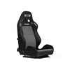 Next Level Racing PRS1 Performance Reclining Seat -sarjan istuin, musta / harmaa