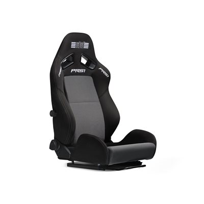 Next Level Racing PRS1 Performance Reclining Seat -sarjan istuin, musta / harmaa