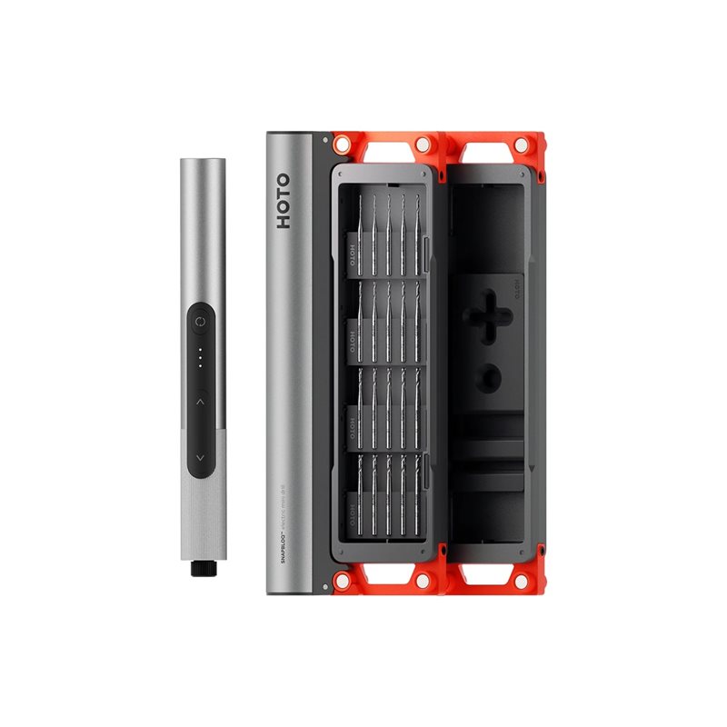 Hoto SNAPBLOQ D-A03 Electric Mini Drill Set, sähköinen miniporakonesarja, harmaa