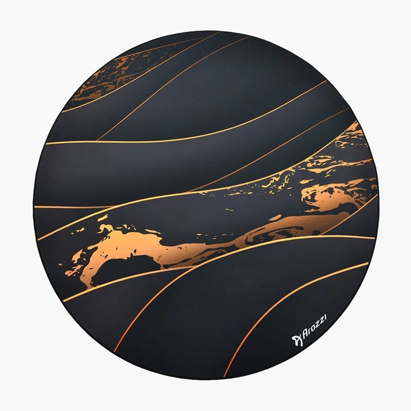 Arozzi ZONA Floor Pad, Crawling Chaos -tuolimatto, musta / kulta