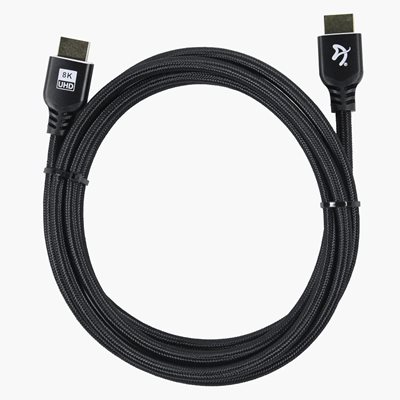 Arozzi HDMI 2.1 -näyttökaapeli, 2m, musta
