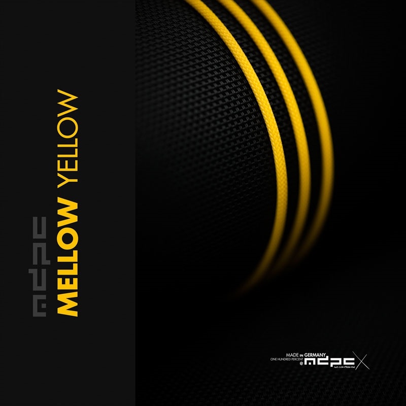 MDPC-X Sleeve Small XTC -modaussukka, 1m, Mellow Yellow