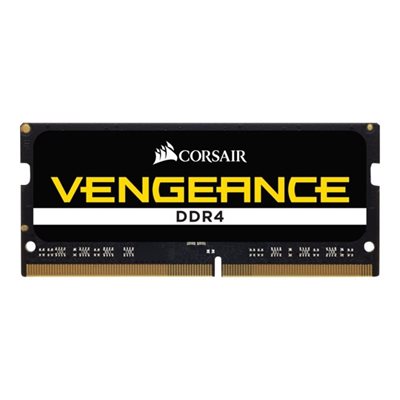 Corsair 16GB (1 x 16GB) Vengeance, DDR4 2666MHz, SO-DIMM, CL18, 1.20V, musta