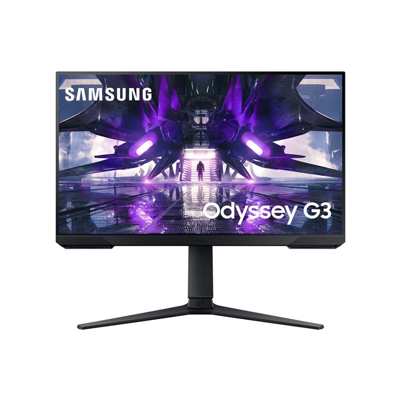 Samsung 24" Odyssey G3 S24G304, 144Hz Full HD -pelimonitori, musta