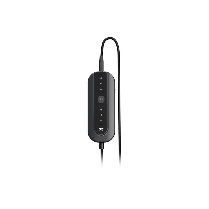Fnatic Gear React XP, USB-äänikortti, 7.1 virtual surround, musta