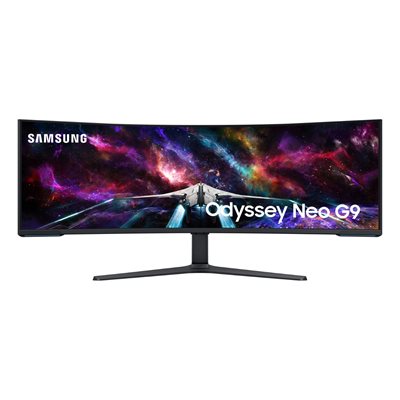 Samsung (Outlet) 57" Odyssey Neo G9 G95NC, 240Hz kaareva pelimonitori, musta (Norm. 2599€)