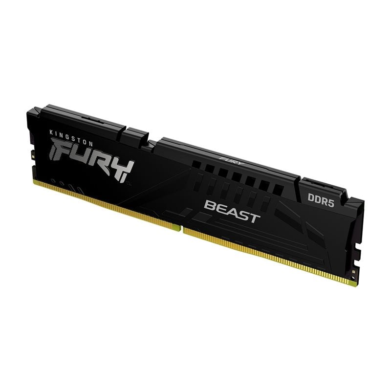 Kingston 32GB (1 x 32GB) FURY Beast, DDR5 6400MHz, CL32, 1.40V, musta