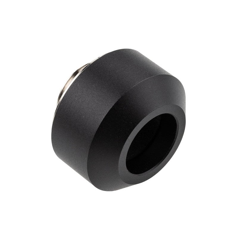 Optimus Hardline Compression Fitting - 12mm, suora putkiliitin, Satin Black