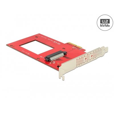 DeLock U.2 NVMe SFF-8639, PCIe x4 -lisäkortti