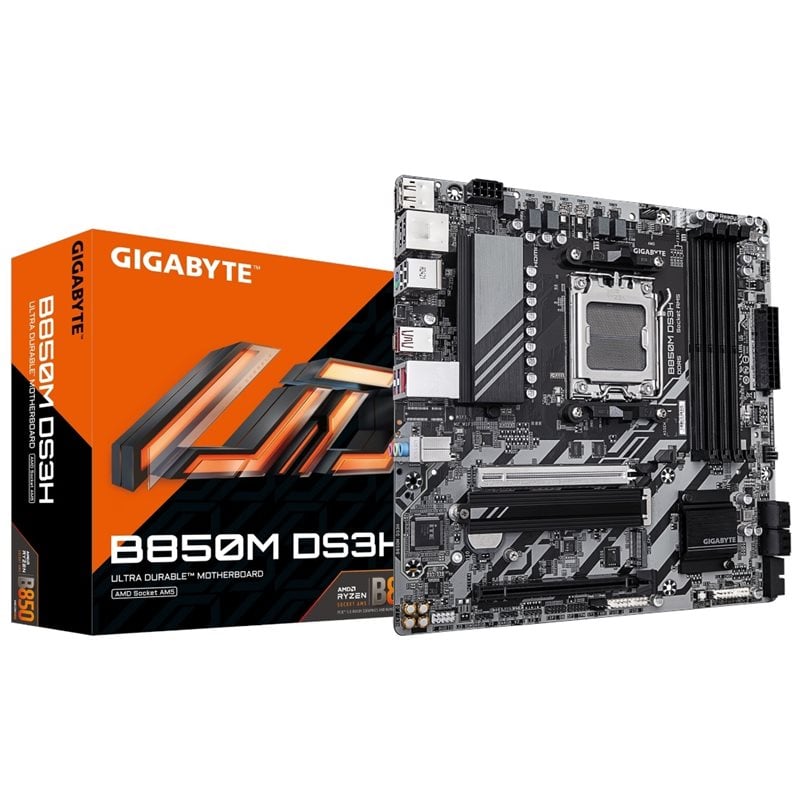 Gigabyte B850M DS3H, mATX-emolevy