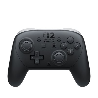 Nintendo Switch 2 Pro Controller -peliohjain, musta