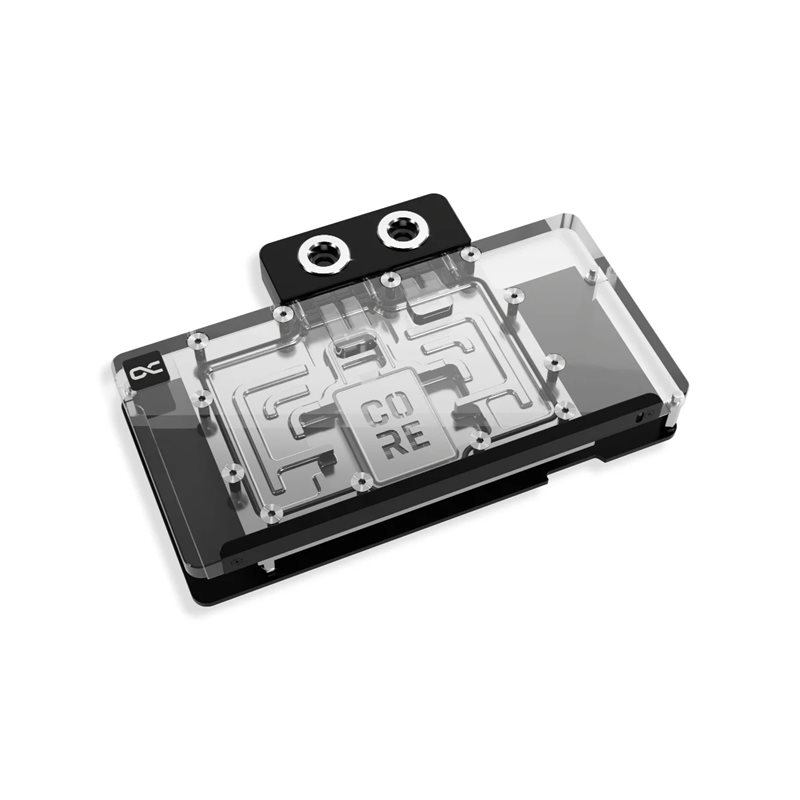 Alphacool Core RX 9070 XT Hellhound + Pure with backplate, GPU-blokki