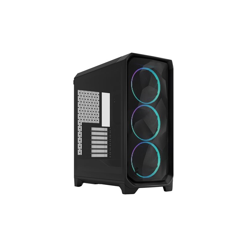 Fractal Design Meshify 3 - Black RGB TG Light Tint, ikkunallinen miditornikotelo, musta